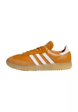 adidas 아디다스 골프 오리지널스 삼바 럭스 - 골프화 (스파이크 없음) 러스틱 오렌지 클라우드 화이트 검