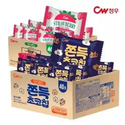 청우 쫀득초코칩 800g 40입 외