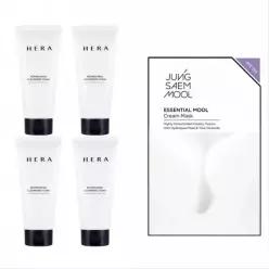 헤라 리프레싱 클렌징 폼 200g(50g 4개)+마스크팩 1매