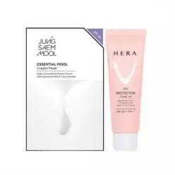 정샘물 마스크 시트팩 1매+헤라 UV프로텍터 톤업 SPF50+/PA++++ 40ml
