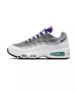 nike 에어 맥스 95 빅 버블 W - 화이트에메랄드 그린울프 그레이코트 퍼플 HJ5996-100