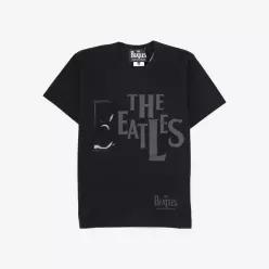 그래픽 크루넥 반팔 티셔츠 VTT002 BLACK