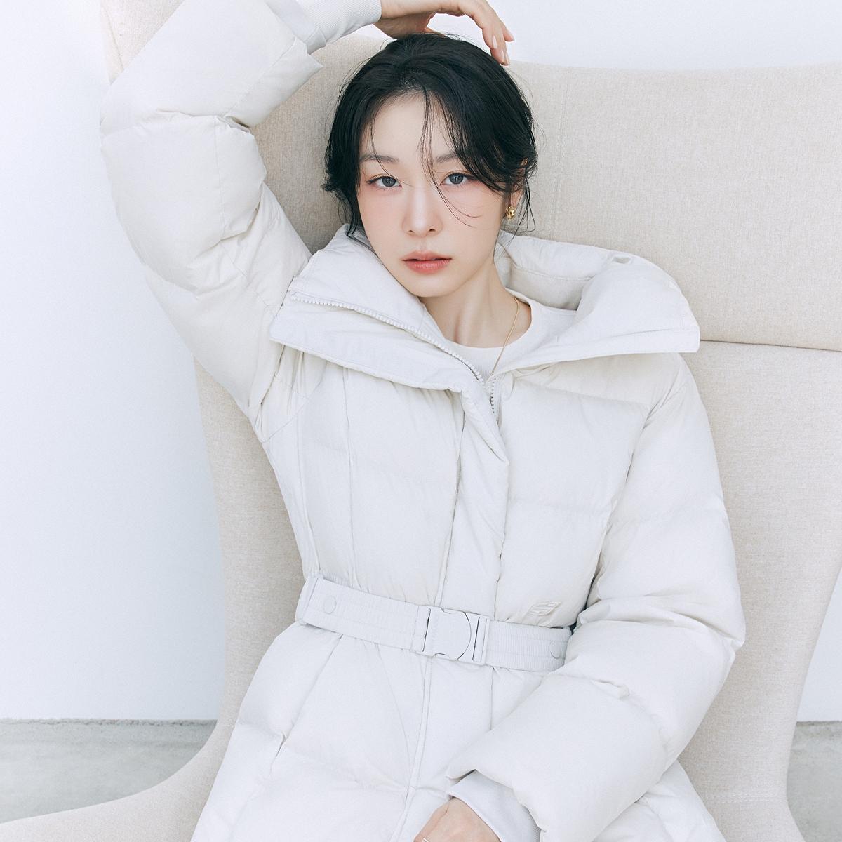 NBNPF4W082 / WOMEN 플라잉 중기장 다운 (BEIGE)