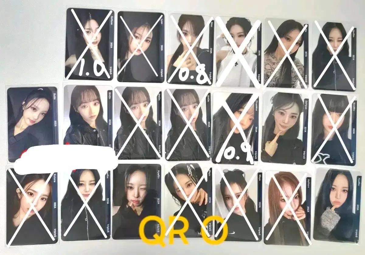 급처) 트리플에스 어셈블24 앨범 포카 증사 심볼 네컷 구성품 판매 옵젝