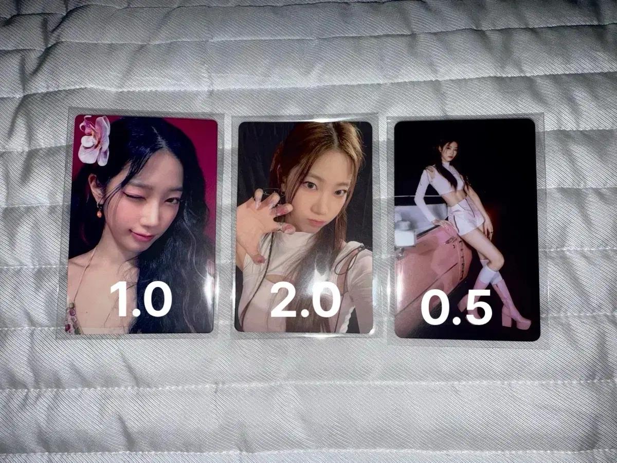 개별 가능))르세라핌 카즈하 qq뮤직 특전(일괄)//택포 가격