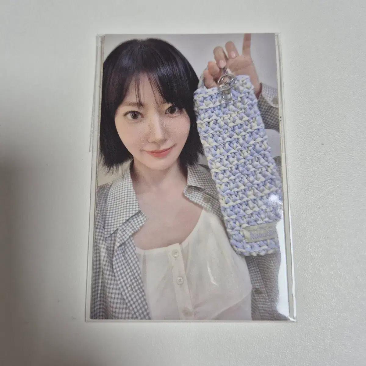 르세라핌 사쿠라 꾸로셰 응원봉 파우치 포카
