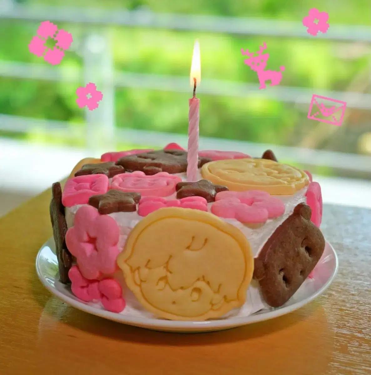 플레이브 밤비 생일키트 쿠키틀 쿠키커터 은호 하미니 노아