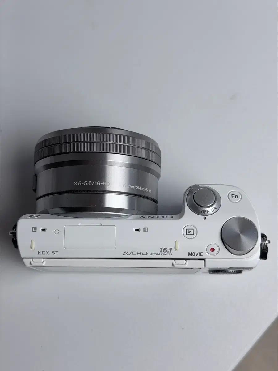 소니 NEX-5T 화이트 카메라
